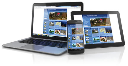 Database Driven Website, optional addition of being optimised for Tablets and Smartphones